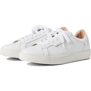 Allsaints 'Sheer' White Leather Low Trainers Shoes Size 8